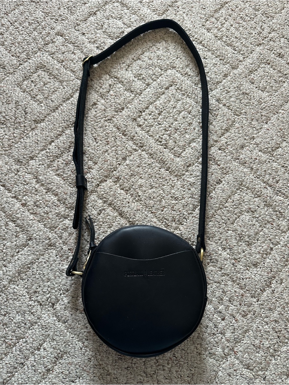 Portland Leather Goods Circle Crossbody